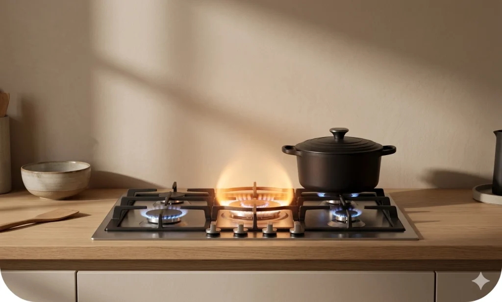 cocina de gas
